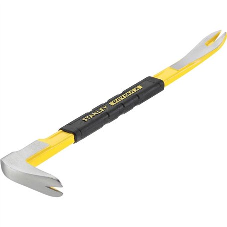 STANLEY Fmht1-55010 Arrache-Clous Gamme FATMAX - Pinces Biseautées - Acier Au Carbone - Tête Plate - Poignée Plastique - Finitio