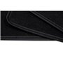 DBS - Tapis de Voiture - sur Mesure pour Qashqaï (2007 à 2013) - avec Clips de Fixation - Tapis de Sol antidérapant pour Automob