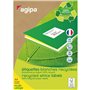 APLI 102645 - Boîte de 2400 étiquettes multi-usages 100% recyclées - 63