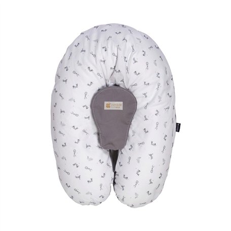 Coussin d'allaitement et de grossesse 3en1 Multirelax Lapins