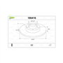 Valeo 186416 Disque de frein Disque de frein huilé 186416 Boîte de 2 disques complet Essieu arrière [accessoires inclus] Similai