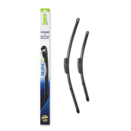 VALEO Silencio Essuie-glace - VF400 - Kit de Balais d'Essuie-glace Plat d'Origine de Haute performance