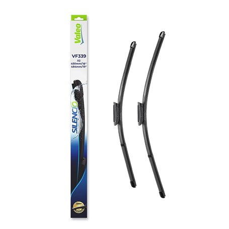 VALEO Silencio Essuie-glace - VF339 - Kit de Balais d'Essuie-glace Plat d'Origine de Haute performance