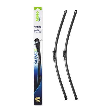 VALEO Silencio Essuie-glace - VF878 - Kit de Balais d'Essuie-glace Plat d'Origine de Haute performance