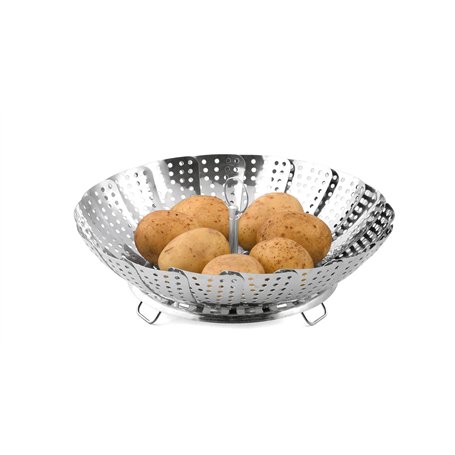 CHEVALIER DIFFUSION Cuit Vapeur Marguerite INOX avec Tige télescopique 14-23cm