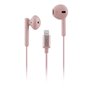 Casque bouton T'NB CURV Rose