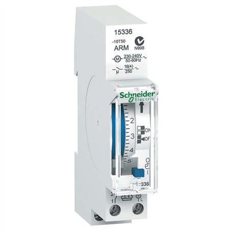 Schneider Electric 15336 acti9 IH Commutateur Horaire Analogique