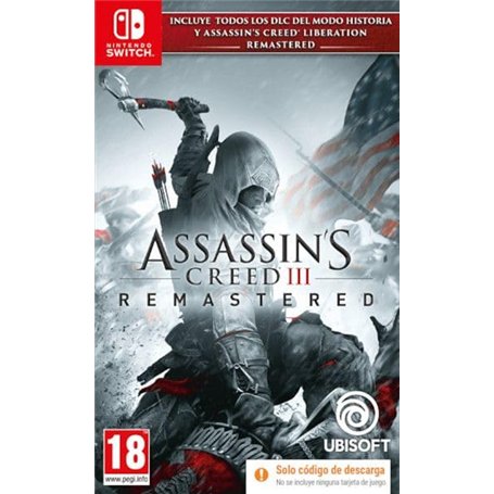 Assassin's Creed III Remastered (Code en Box) Switch