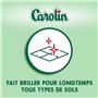 Carolin Nettoyant Sols Lavant et Brillant à la Cire de Carnauba 1 L