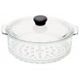 CRISTEL CWTECVV24 Cuit-Vapeur Verre Cocinelle 24cm