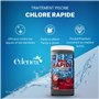 EDENEA - Chlore Rapide Piscine - Chlore Choc - Spécial Eaux Vertes - Boite 1kg - Pastilles 20g - Effet Immediat - EDG