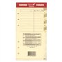 Quo Vadis - Accessoires de TIMER - Recharge REPERTOIRE TEL pour TIMER 17 - Papier ivoire Clairefontaine - Format 10x17cm