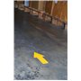 Tarifold Es 197404- Pack 10 Flechas Adhesivas para señalización suelo, 50 x 200mm- Alta Resistencia- color Amarillo