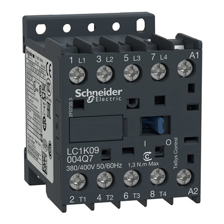 Schneider Electric - TeSys LC1K - contacteur - 4P - AC-1 440V - 20A - bobine 230Vca - LC1K09004P7