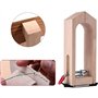 Fafeicy Outil de Serrage en Bois pour Bricolage Couture, Clip de Retenue en Cuir de Hêtre, Outil de Serrage en Bois pour Bricola
