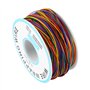 Câble Electrique de Cuivre Etamé Isolant 250 m 30AWG P/N B‑30‑1000 8 Couleur Fil Électrique pour le Test Electronique de Carte M