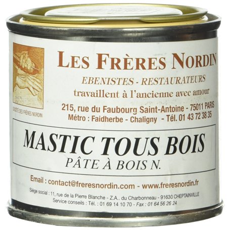 Les Frères Nordin 416113 Mastic à Bois Pro Wengue