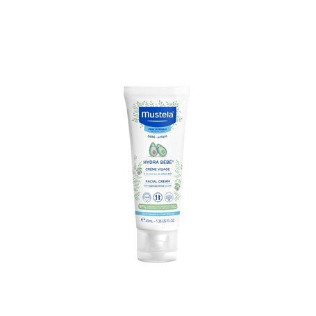 Mustela Hydra Bebe Crème visage dès la naissance 40 ml