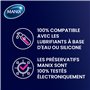 Manix Sensation Max : 10 Préservatifs Perlés, Lubrifiés, Diamètre 53 mm, avec Lubrifiant Premium Ultraglide, le Plus Perlés au M