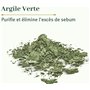 LE PETIT OLIVIER - Pâte D'Argile Purifiante - Argile Verte - Visage & Corps - Purifie - Peaux Mixtes A Grasses - 99% D'Origine N