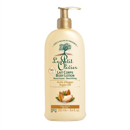 LE PETIT OLIVIER - Lait Corps Nourrissant - Huile d'Argan - Adoucit