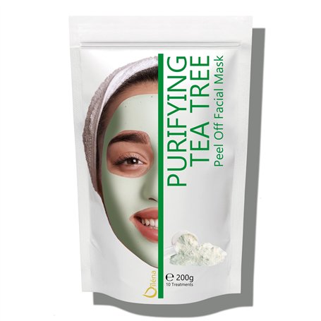 Masque Visage Extracteur Points Noirs Masque Anti-Acné aux Huiles Essentielles Masque Peel-Off Masque d'Alginate gelifiant en po