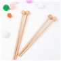 Voarge Lot de 4 maillets en bois pour marimba - Pour l'énergie, xylophone, cloches en bois et jouets éducatifs pour enfants et b