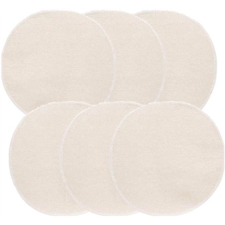 VICMAT Lot de 10 tapis de cuisson vapeur en bambou - En coton - Pour la cuisine