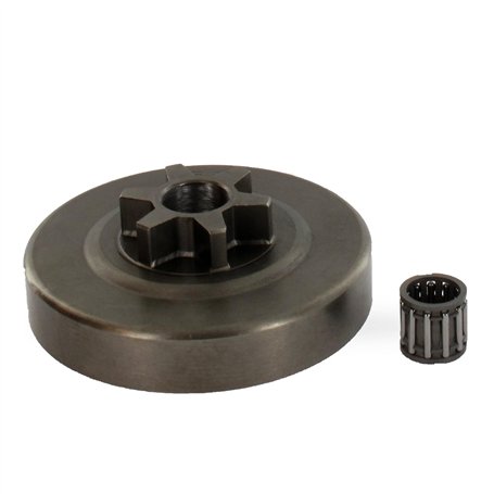 GREENSTAR - Pignon Etoile 3/8 Lp 6 Dents - Kit Pignon Démarrage Avec Roulement - Pour Tronçonneuse - Adaptable Modèles STIHL 020