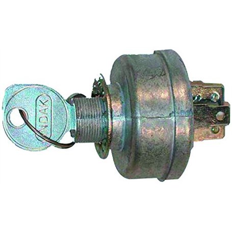 CONTACTEUR CLE UNIVERSEL GREENSTAR 3 POSITIONS MECANAIQUE NOIR