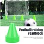 10 pièces Cônes de Formation de Football Cônes de signalisation de marqueur Barrières de