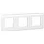 Legrand LEG78806 Plaque programme mosaïque 3 x 2 modules horizontal Blanc