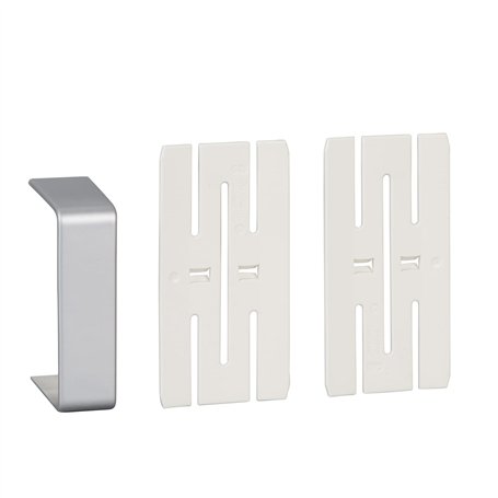 Schneider Electric - OptiLine 45 - goulotte aluminium - 140 x 55 mm - joint de fond - ISM10356