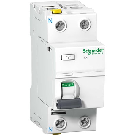 Schneider A9Z20216 Disjoncteur différentiel iID 2P 16 A 10 mA Type A