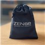 ZENSE - Bracelet manille nautique noir pour homme en corde tressé ZB0370