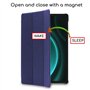ebestStar - Coque pour Samsung Galaxy Tab S9 FE X510N, 5G X516B, Etui Slim Cover, Housse PU Cuir Rabat Magnétique, Bleu Foncé + 