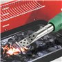 FISHTEC Desherbeur Electrique Thermique 2000 W - 2 en 1 : Bruleur de mauvaises Herbes + Allume Barbecue - Sans Gaz et Produit Ch