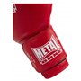 METAL BOXE Gants de Boxe Initiation Rouge 08 oz