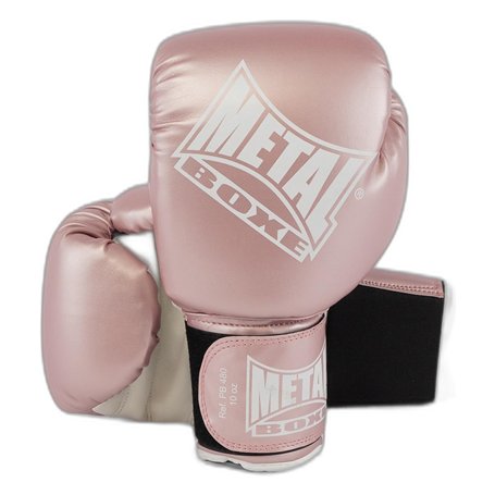METAL BOXE Gants de Boxe Initiation Rose 08 oz