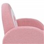 AIYAPLAY Fauteuil Enfants canapé pour Enfants en Forme d'arc-en-Ciel, Mini canapé en Tissu Pelucheux, pour garçons et Filles, Ro