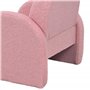 AIYAPLAY Fauteuil Enfants canapé pour Enfants en Forme d'arc-en-Ciel, Mini canapé en Tissu Pelucheux, pour garçons et Filles, Ro