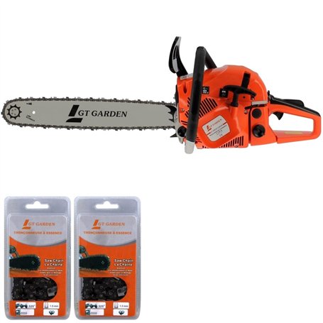 GT Garden Tronçonneuse thermique 62 cm3