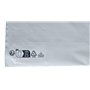 Enveloppes plastique blanches opaques 450 x 550 mm, pochettes d'expédition 45x55 cm 60 microns. Enveloppe plastique 45 x 55 fine