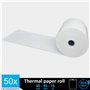 50 Bobine Thermique pour Tickets de Caisse et imprimante Thermique pour Caisse enregistreuse Compatible Casio, Olivetti et impri