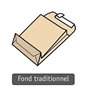 Lot de 10 grandes Pochettes à Soufflet Kraft Armé solide 135 Gr B4-24 : 260 X 330 x 30 mm pour A4, renforcées, résistantes et ad