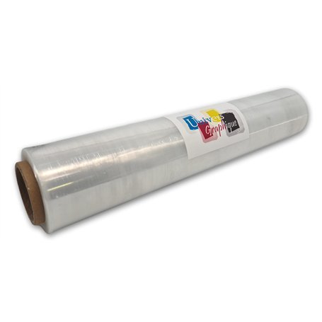 1 x Rouleau de Film étirable Transparent 40 cm x 270 mètres pour Emballage TRANSPARENT Film étirable Film Protecteur Extensible