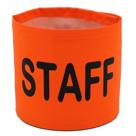 YOKO - Brassard sécurité orange STAFF