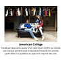 AMERICAN COLLEGE USA Pantalons Joggings Leggings Shorts et Chinos Sport Ajusté Décontracté Chaud Vêtements Unisexe Enfants Garço