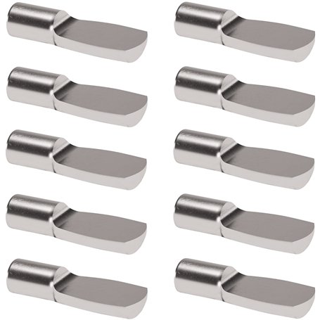 cyclingcolors 10x taquet étagère 4mm metallique acier rayon support console meuble bois tenon armoire