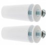 cyclingcolors 2x Butée d'arrêt de lame finale de volet roulant cône Ø22mm longueur 40mm en polypropylène blanc RAL 9010 avec ron